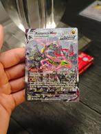 Rayquaza VMAX - evolving skies, Ophalen of Verzenden, Zo goed als nieuw, Losse kaart, Foil