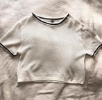 H&M witte shirt, Kleding | Dames, Tops, Ophalen of Verzenden, Wit, Zo goed als nieuw, Korte mouw