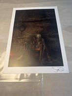 Gesigneerde print van Jord de Vos, Eén stripboek, Ophalen of Verzenden, Zo goed als nieuw