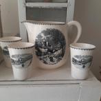 Oude kan met bekers Maasttricht, Antiek en Kunst, Ophalen of Verzenden