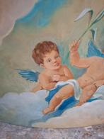 Schilderij met engeltjes, Antiek en Kunst, Kunst | Schilderijen | Klassiek, Ophalen of Verzenden