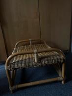 Rotan Krukje / Bijzettafeltje, Ophalen, Gebruikt, Bruin, Riet of Rotan