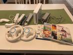 Nintendo Wii / wheals & games, Ophalen, Gebruikt, Met 2 controllers, Met games