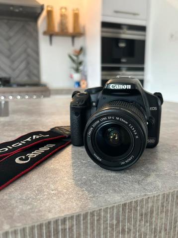 Canon EOS 450D spiegelreflexcamera. beschikbaar voor biedingen
