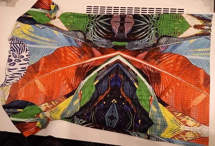 LIZZY & COCO 2 kanten draagbare jurk, maat 44, Kleding | Dames, Jurken, Zo goed als nieuw, Maat 42/44 (L), Blauw, Knielengte, Ophalen of Verzenden