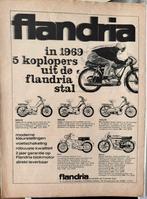Advertentie 1969 Flandria Record Rally, Verzamelen, Ophalen of Verzenden, Gebruikt, Motoren