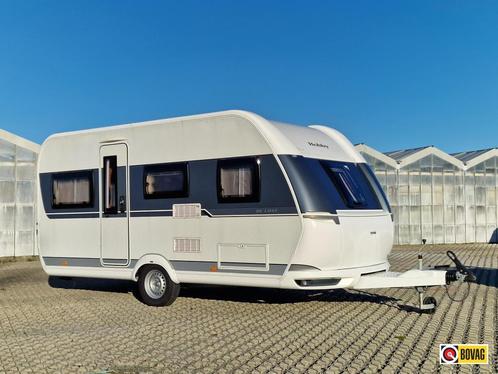 Hobby De Luxe 455 UF incl Bovag beurt/garantie, Caravans en Kamperen, Caravans, Bedrijf, tot en met 4, 1000 - 1250 kg, Rondzit
