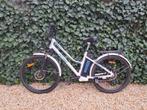 Hitway BK16 E-bike - Wit/Blauw - Goede Staat!, Gebruikt, 50 km per accu of meer, 55 tot 59 cm, Ophalen