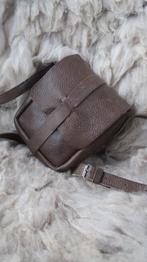 Keecie, leren tas, model Picking Flowers small, bruin, Verzenden, Zo goed als nieuw, Bruin, Schoudertasje