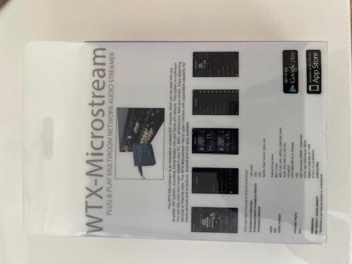 Advance WTX Micro Stream (WIFI), Audio, Tv en Foto, Versterkers en Receivers, Zo goed als nieuw, Minder dan 60 watt, Overige merken