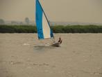 Laser pico inclusief strandtrailer, Watersport en Boten, Zeilen en Zeiltoebehoren, Ophalen, Gebruikt, 3 tot 6 meter, Minder dan 15 m²
