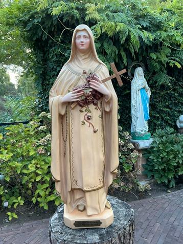 Prachtig groot standbeeld ❤️ heilige Theresia beschikbaar voor biedingen