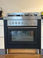 Gasfornuis Solitaire met elektrische oven, Witgoed en Apparatuur, Fornuizen, Ophalen, Gebruikt, Gas, 90 tot 95 cm