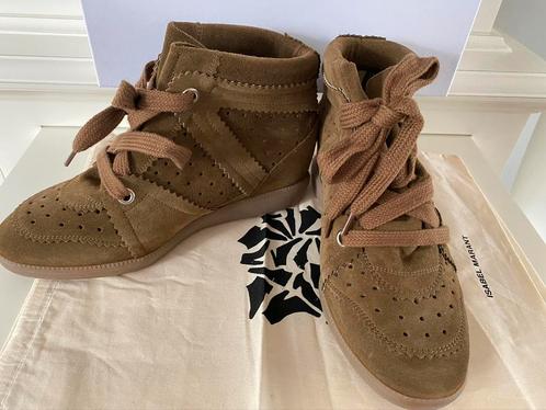 Isabel Marant Bobby Sneakerwedge size 39, Kleding | Dames, Schoenen, Nieuw, Lage of Enkellaarzen, Bruin, Verzenden