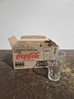 Nieuw in de doos 6 Coca Cola glazen 0.2l scriptlogo, Ophalen of Verzenden, Nieuw, Frisdrankglas