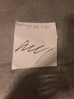 Mathys de Ligt Handtekening, Ophalen of Verzenden, Gebruikt, Ajax, Overige typen