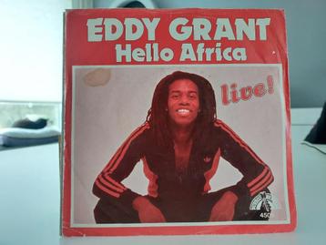7" Single Eddy Grant - Hello Africa (Part 1 & 2) beschikbaar voor biedingen