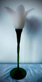 Murano grote kelkvorm bloem kandelaar windlicht, Ophalen of Verzenden