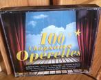 100 Chansons Operettes- 5 cd box met Libretto - Was 29,99, Ophalen of Verzenden, Zo goed als nieuw, Opera of Operette, Boxset