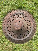 Tk vintage brocante decoratie ornament, tuin, oude potkachel, Ophalen of Verzenden