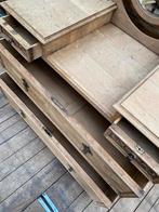 Frans eiken ladekast kast kaptafel toiletkast, Antiek en Kunst, Ophalen