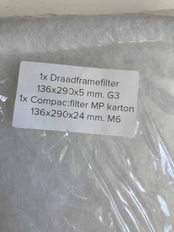 Pollenfilterset Brink Renovent Small beschikbaar voor biedingen
