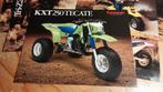 Kawasaki KXT250 Tecate brochure kxt 250, Motoren, Ophalen, Nieuw