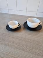 24 delige dammann kop en schotel vandaag weg, Ophalen, Zo goed als nieuw, Overige stijlen, Kop(pen) en/of Schotel(s)