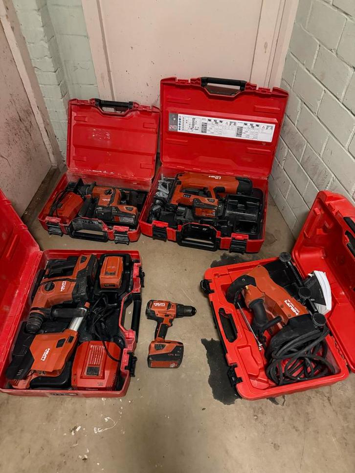 Hilti Gereedschap werkt perfect!, Doe-het-zelf en Verbouw, Gereedschap | Handgereedschap, Gebruikt, Ophalen of Verzenden