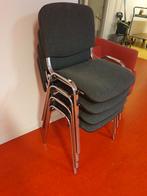 Vergaderstoelen met zilver en zwart onderstel, Ophalen