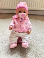 Baby Born met originele kleertjes, speen en potje, Ophalen of Verzenden, Zo goed als nieuw, Babypop