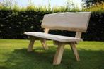 Design houten tuinbanken, Tuin en Terras, Ophalen, Nieuw, Hout