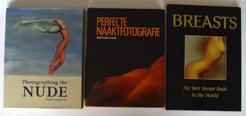 3 boeken omtrent prachtige naaktfotografie. beschikbaar voor biedingen