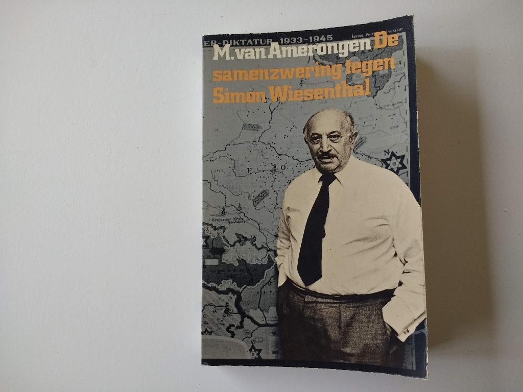 Boek De samenzwering tegen Simon Wiesenthal, nazi-jager, Ophalen of Verzenden, Tweede Wereldoorlog, Gelezen