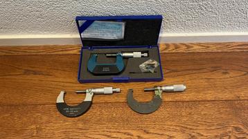 Diverse 25-50 schroefmaten micrometers NSK draaibank emco beschikbaar voor biedingen