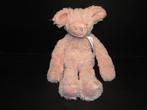 HAPPY HORSE VARKEN PIG PERRY NR1 PLUCHE ROZE MET VELOURS ROZ, Ophalen of Verzenden, Nieuw, Overige typen