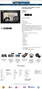 STEG Master Stroke MSS6 6.5" (16.5cm) bass-midrange speakers, Auto diversen, Hifi-Focus, Aalsmeerderweg 173 1432 CL, Aalsmeer