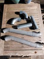 Zinken Regenpijp 80mm - Diverse Stukken, Doe-het-zelf en Verbouw, Buizen en Afvoer, Ophalen, Gebruikt, Zink, Minder dan 2 meter