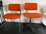 Vintage stoelen (jaren 70), Twee, Gebruikt, Ophalen, Overige kleuren