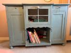 Vintage Brocante Commode, Huis en Inrichting, Kasten | Dressoirs, Gebruikt, 100 tot 150 cm, Ophalen of Verzenden, Met lade(s)