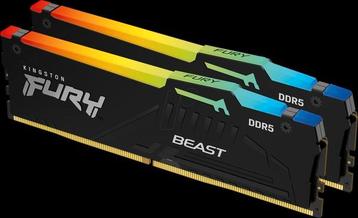 Kingston Fury Beast RGB DDR5 128gb 2x  (2x32GB) 5600MHz beschikbaar voor biedingen