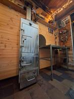 Rvs rookkast rookoven, Tuin en Terras, Bergingen en Tuinkasten, Ophalen of Verzenden, Metaal, Containerberging