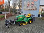 John deere x305r met tielburger veger, Gebruikt, Opvangbak, 90 tot 120 cm, Ophalen