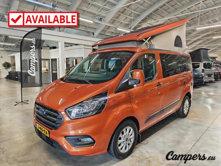Ford Nugget 2.0 TDCI 130PK AUT WESTFALIA, Caravans en Kamperen, Campers, Bedrijf, tot en met 4, Buscamper of Camperbus, Ford, Diesel