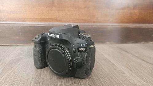 Canon Eos 80D inclusief lens, batterypack, en smallrig, Audio, Tv en Foto, Fotocamera's Digitaal, Gebruikt, Canon, 8 keer of meer