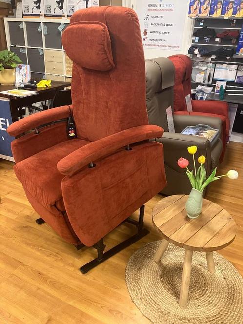 Sta op stoel Fitform Vario 3 motoren met garantie, Huis en Inrichting, Fauteuils, Zo goed als nieuw, Stof, 50 tot 75 cm, Verzenden