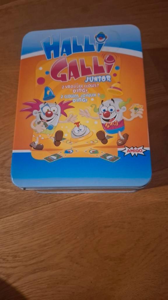 Halli Galli Junior - Leuk reactiespel!, Hobby en Vrije tijd, Gezelschapsspellen | Bordspellen, Zo goed als nieuw, Een of twee spelers