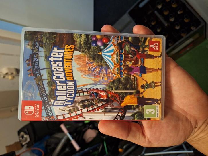 RollerCoaster Tycoon Adventures, Spelcomputers en Games, Games | Nintendo Switch, Zo goed als nieuw, Simulatie, 1 speler, Vanaf 3 jaar