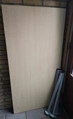 IKEA Linnmon tafelblad + 4x Adils poten, Ophalen, Gebruikt, Rond, 50 tot 100 cm