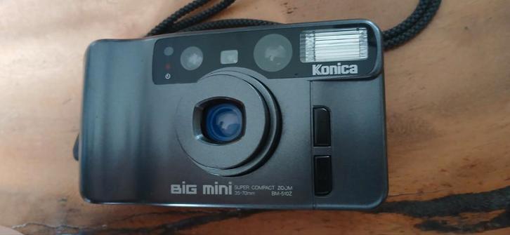 Analoge camera 35mm konica BM-510Z 35-70mm zoom, Audio, Tv en Foto, Fotocamera's Analoog, Gebruikt, Compact, Konica, Ophalen of Verzenden